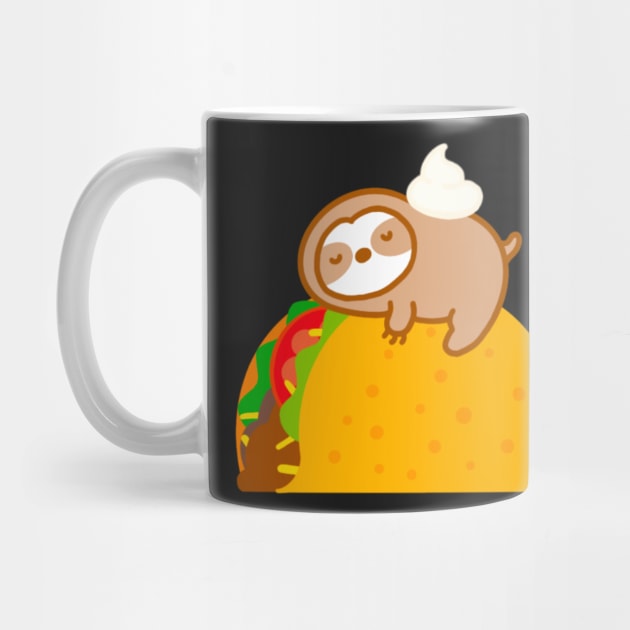 Easily Distracted By Tacos Sloth by theslothinme